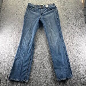 Signature by Levi Strauss Jeans Womens 12 Blue Cotton Denim Bootcut Leg Mid-Rise